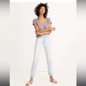 Madewell The Perfect Vintage Mom Jean in Fitzgerald Wash